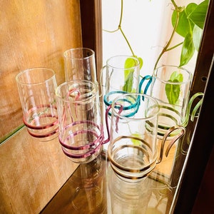 Set Gläser Pastell