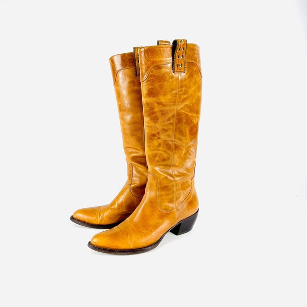 Vintage Boots Western Vegan 39