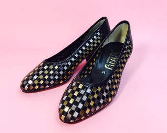 Vintage pumps, 80s, 37.5