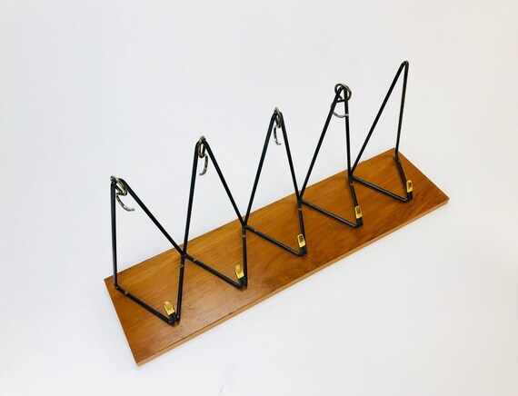 Rockabilly Wardrobe 60s Teak String Hook Etsy
