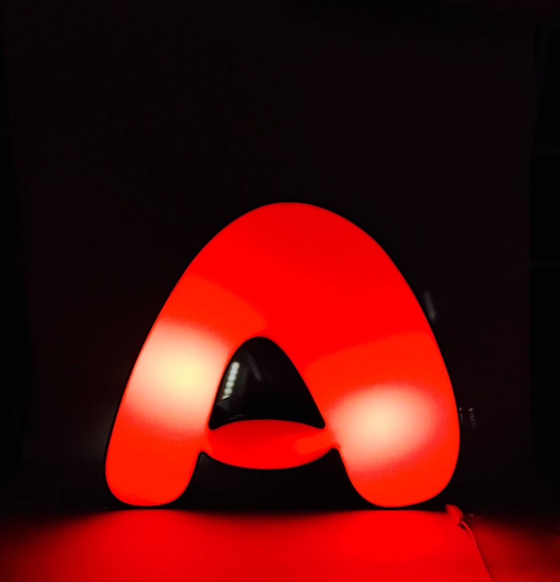 Lettre Geante Lumineuse - à Lille