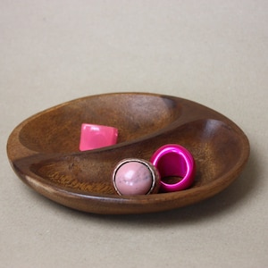Teak bowl round from the 70s