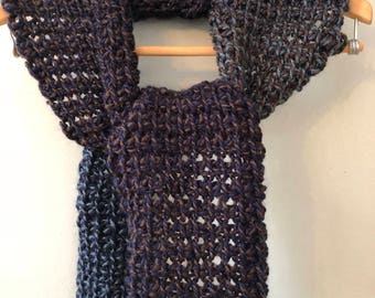 Tunisian Crocheted Scarf