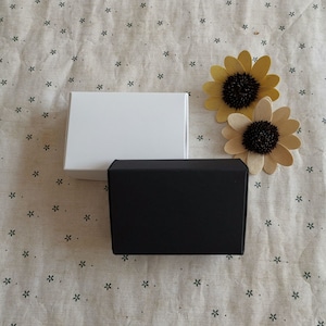 100 coffrets cadeaux en kraft naturel noir et blanc pour anniversaire de mariage pour baby shower