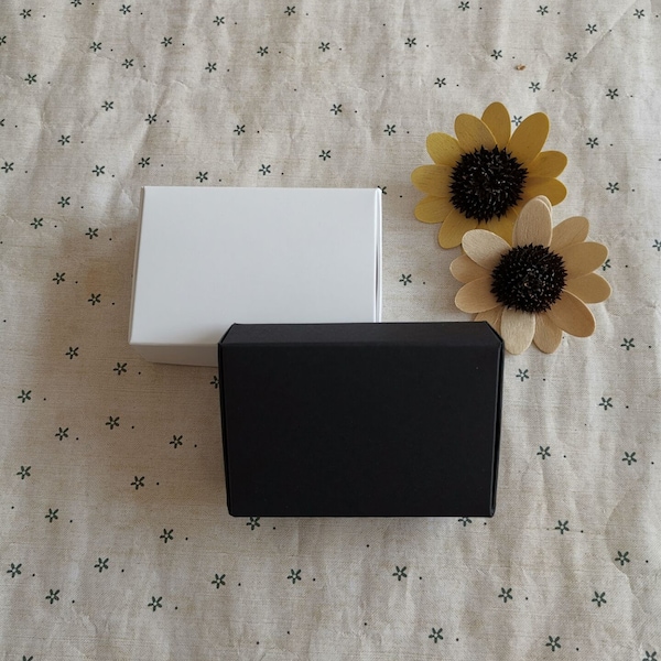 100 Natural Kraft Black White Wedding Birthday Baby Shower Favor Boxes Gift Box Thank You Boxes Invitation Business Hand Made Product Boxes