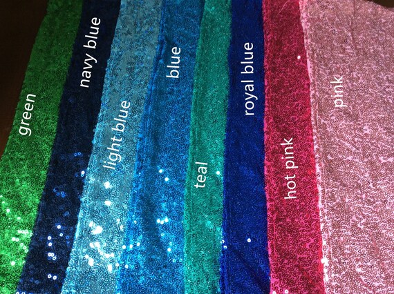 Rose Gold Glitter Sequin Chair Bands Sashes Bow Rose Gold Glitter Sequin Chair Bands, Royal Blue Sequin Chair Sashes
