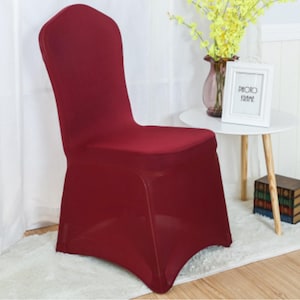 Grey Lycra Chair Covers Spandex Chair Cloth Wedding Banquet Ceremony Feast 21st Birthday Anniversary Engagement Party Chair Decoration