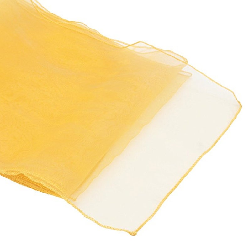 Gold Organza Table Runners Engagement Wedding Banquet Ceremony Etsy