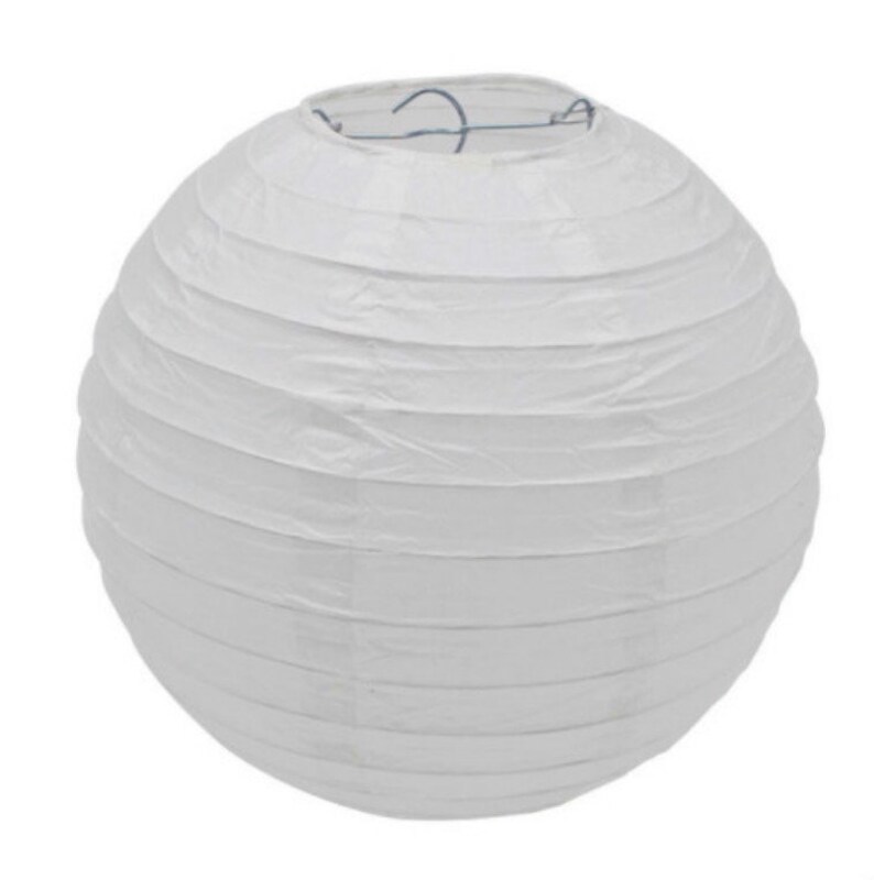 9pcs Mint Blue White Paper Lanterns with LED Bulbs for Wedding Engagement Anniversary 21st Birthday Party Baby Shower Lighting Decorations