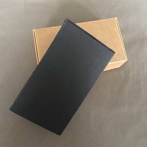 200 piezas Kraft o negro boda cumpleaños Baby Shower Favor caja cajas de regalo cajas de agradecimiento caja de invitación tarjeta de visita tarjeta postal caja de producto