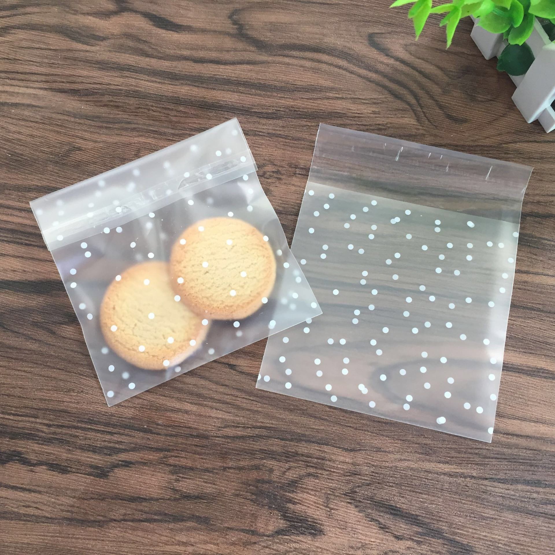 Aililong 50 Sacchetti Regalo Natalizi In Cellophane Con Adesivi Inclusi – Perfetti Per Biscotti, Caramelle E Piccoli Regali Di Natale - 4