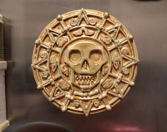 Cursed Aztec Gold Coin Magnet