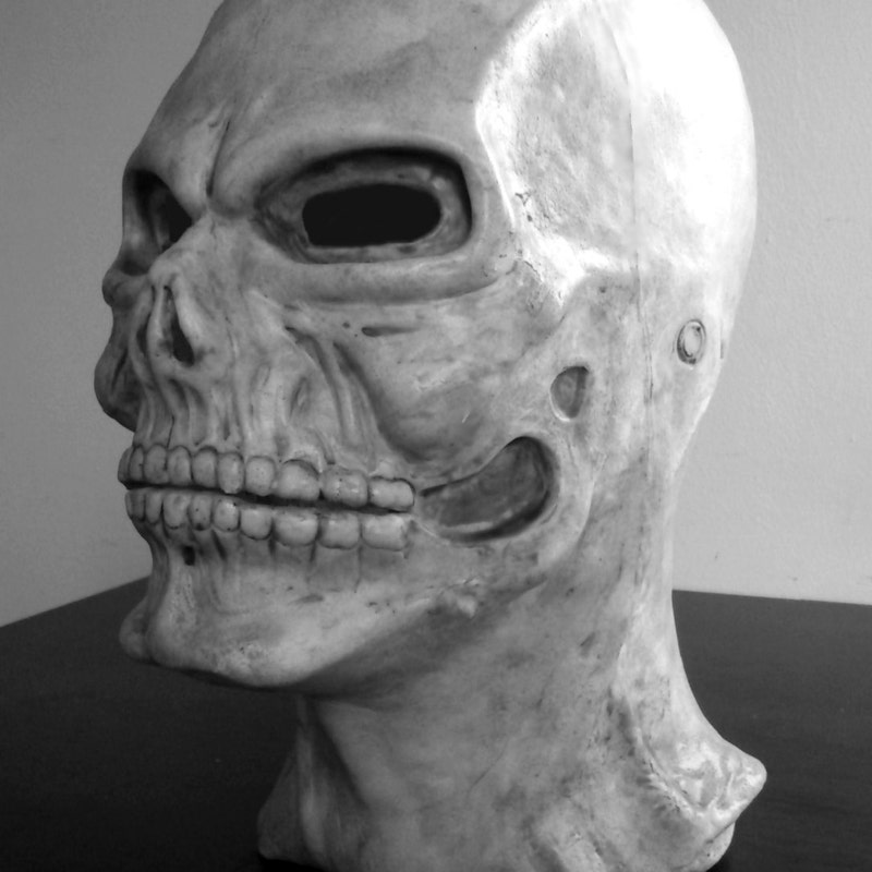 Adult Men's Skull Rider Mask main image 0