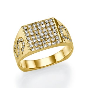 Manner Schmuck Diamanten Ring 036 Karat D F Vs2 Si1 Etsy