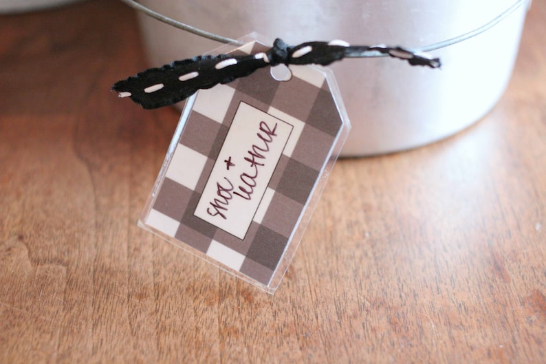 Blank Tags Home Organization Labels Buffalo Check Tags Blank Labels INSTANT DOWNLOAD Buffalo Check Labels Home Organization Tags