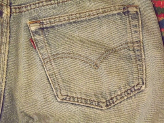 Vintage Mens 501 Button Fly Jeans Levi Strauss & … - image 9