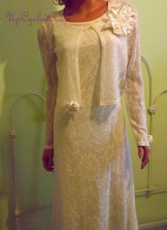 Vintage Wedding Gown with Bolero Jacket Destinatio