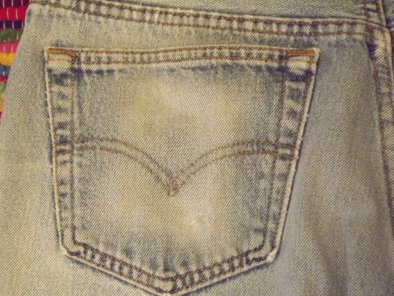 Vintage Mens 501 Button Fly Jeans Levi Strauss & … - image 10