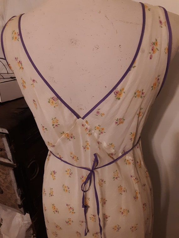 Vintage Cotton Dressing Gown  Ready to ship - image 5