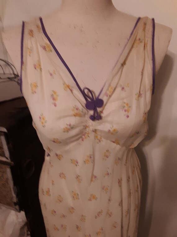 Vintage Cotton Dressing Gown  Ready to ship - image 2