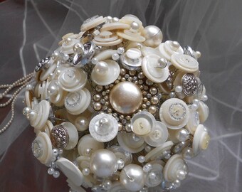 Moonshine Button Bouquet
