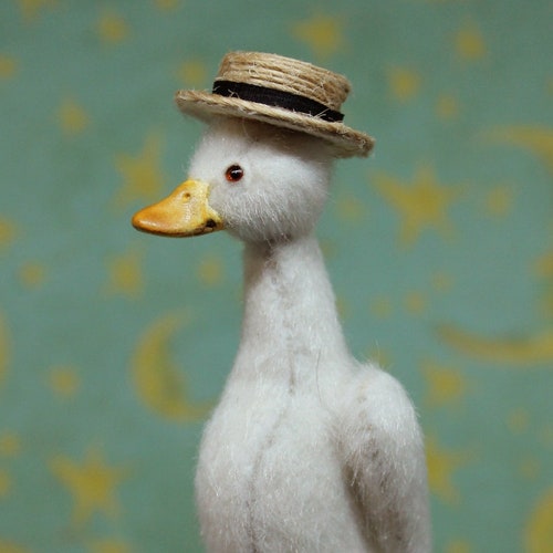realistic duckling plush