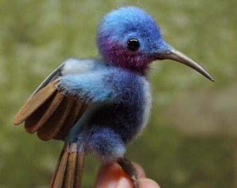 Hummingbird miniature bird doll colibri realistic stuffed Soft toy Bird Tropical Decor gift