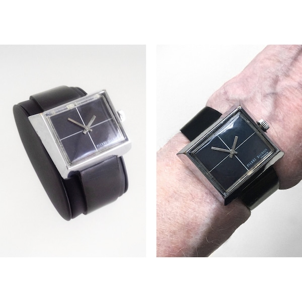 Vtg 1972 PIERRE BALMAIN 'CHAILLOT' Asymmetric Driver Model Wrist Watch - Excellent Condition !