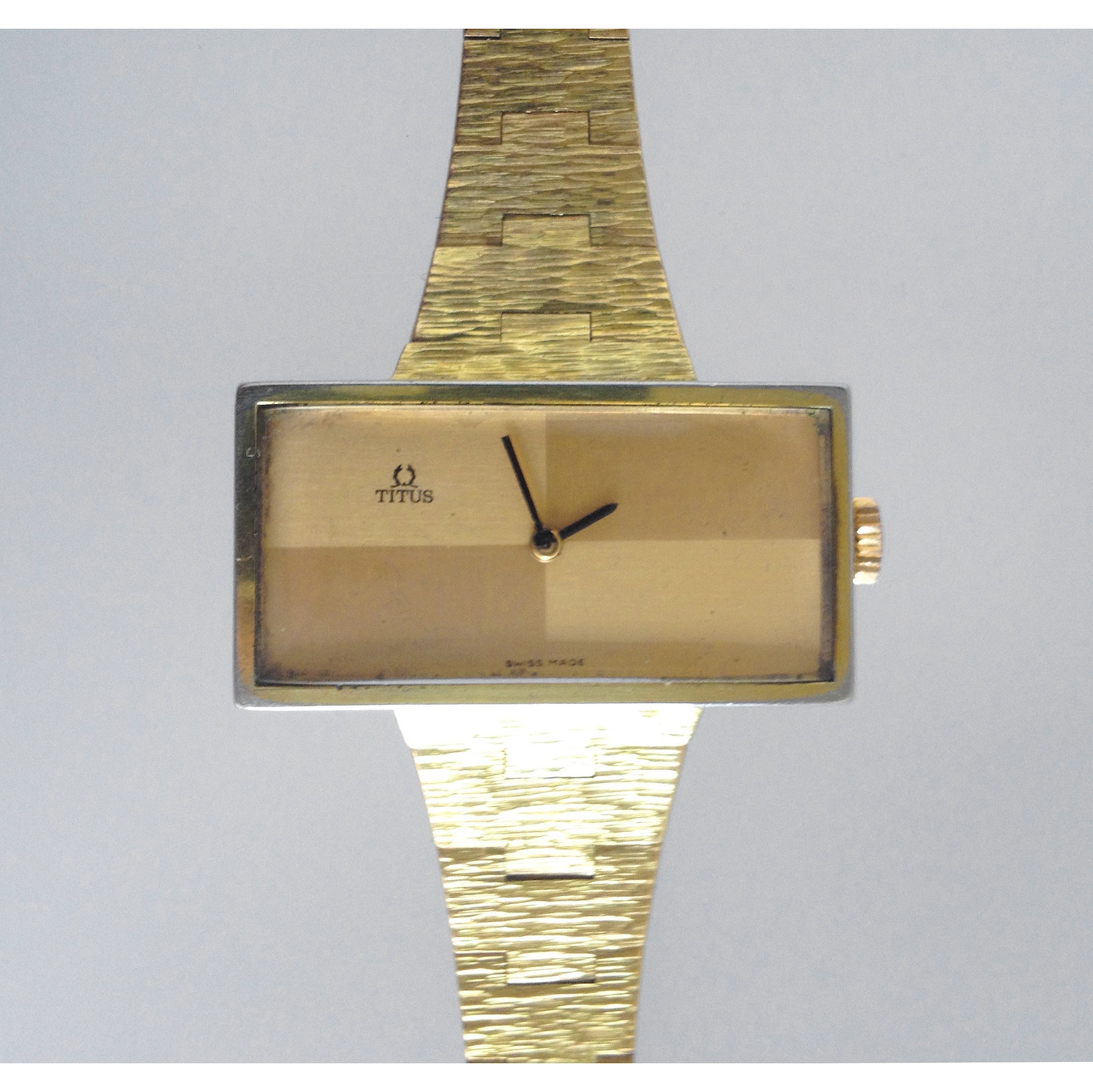 Vtg SOLVIL ET TITUS Wrist Watch Modernist Abstract Swiss Made  Etsy