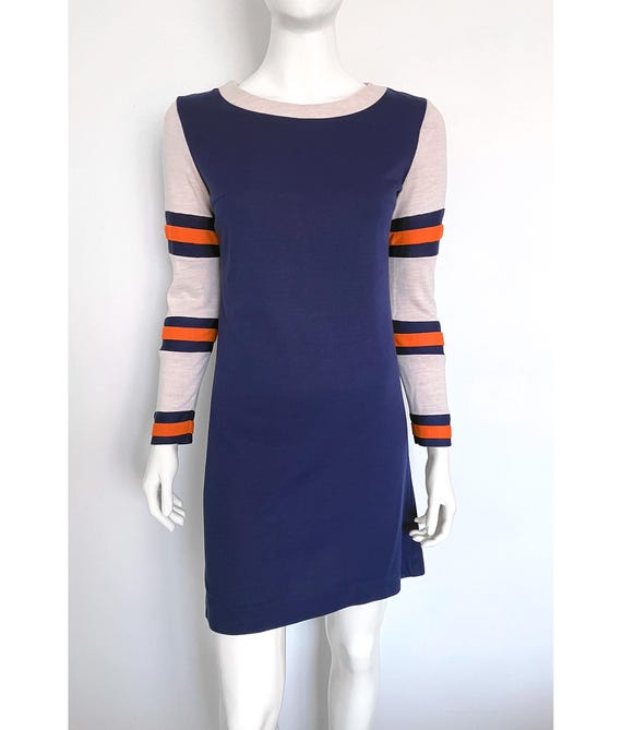 jc penney blue dress Size 6 Karl Lagerfeld Dress