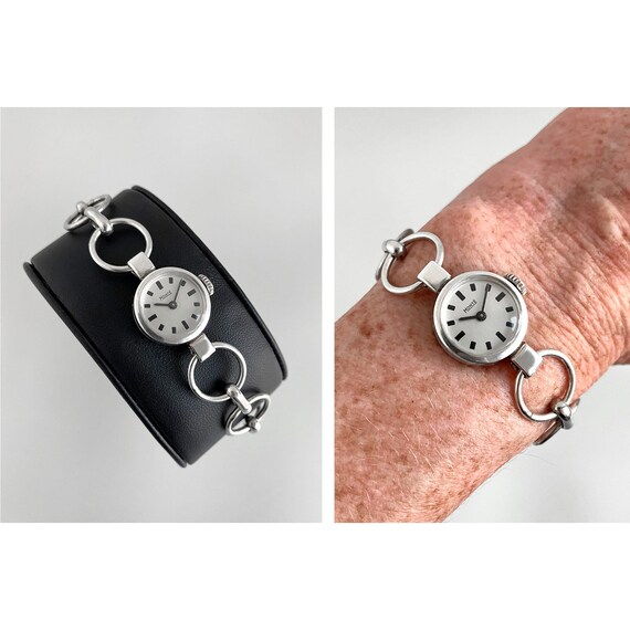 circa 1970s silver 835 watch swiss made