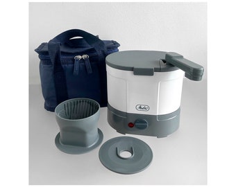 Vtg MELITTA COFFEE MAKER For Travel Camping Tiny Home Student's Room Office Room w/ Cup & Bag 1980s - Excellent Condition !