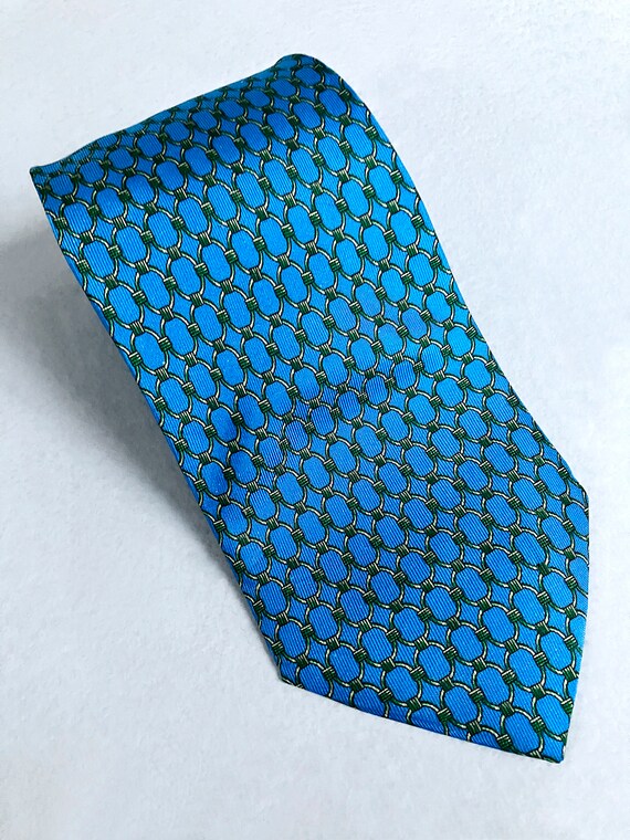 Vtg CHRISTIAN DIOR 100% SILK Twill Necktie Classi… - image 4