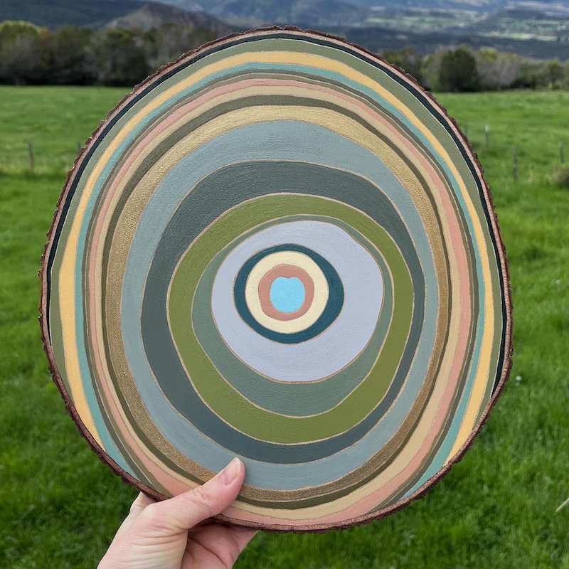 Tree Ring Artwork - Etsy