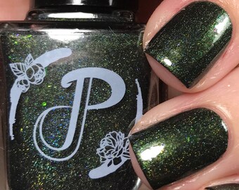 Holographic Nail Polish Holo Nail Lacquer Indie Nail Polish Etsy Holographic Nail Polish Holo Nail Lacquer Indie Nail Polish Etsy