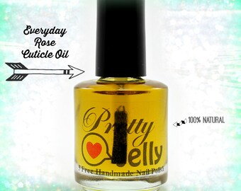 100% Natural Rose Handmade Cuticle Oil