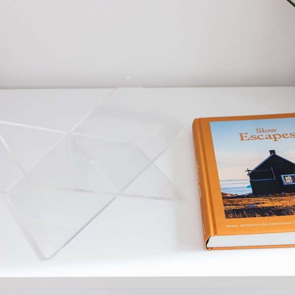 Acrylic Cookbook Holder Etsy