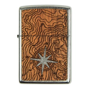 Compass Zippo Lighter