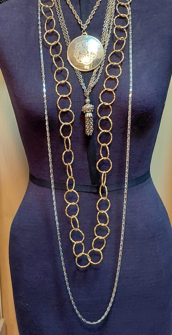 1960's Chain Necklace Collection
