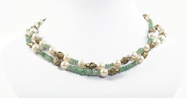 green choker emerald jewelry for women green emerald necklace ladies birthday gifts, green pearl necklace emerald necklace