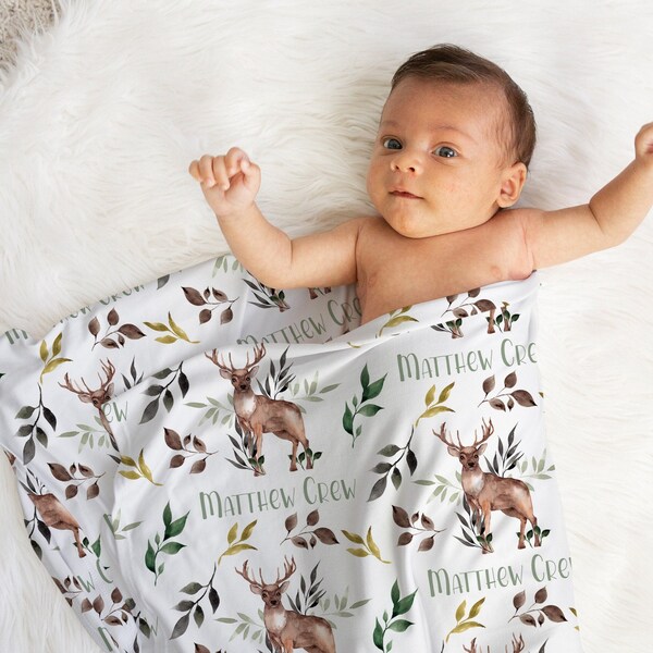 Deer Blanket Etsy