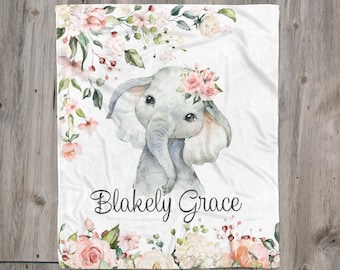 personalized baby elephant