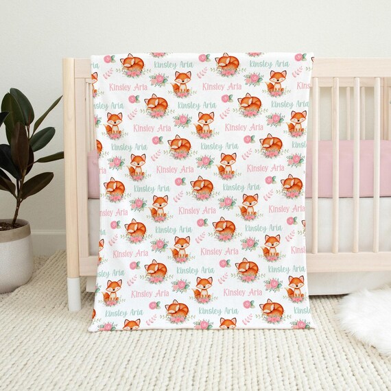 Baby fox blanket discount