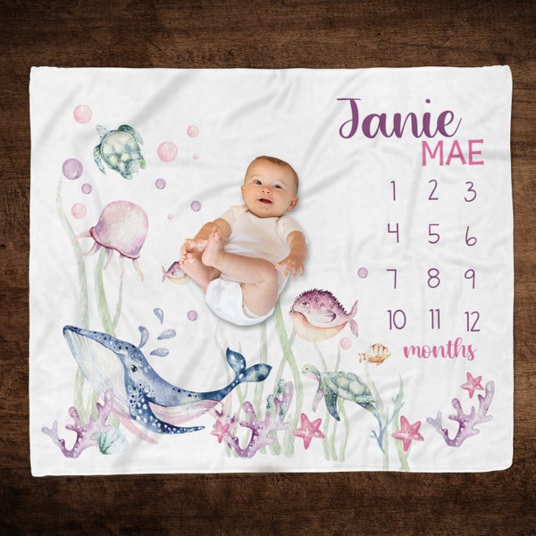 Ocean Baby Blanket Etsy