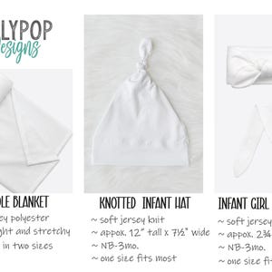 the instructions for how to tie a baby's headband