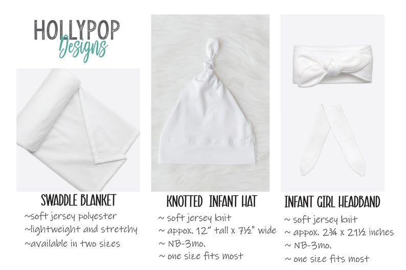 the instructions for how to tie a baby's headband