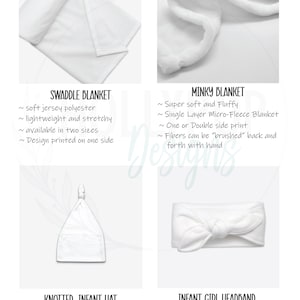 FIRST BABY - Party Swaddle Blanket - Blue main image 1