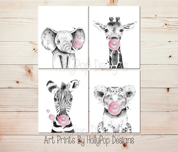 safari animal prints nursery