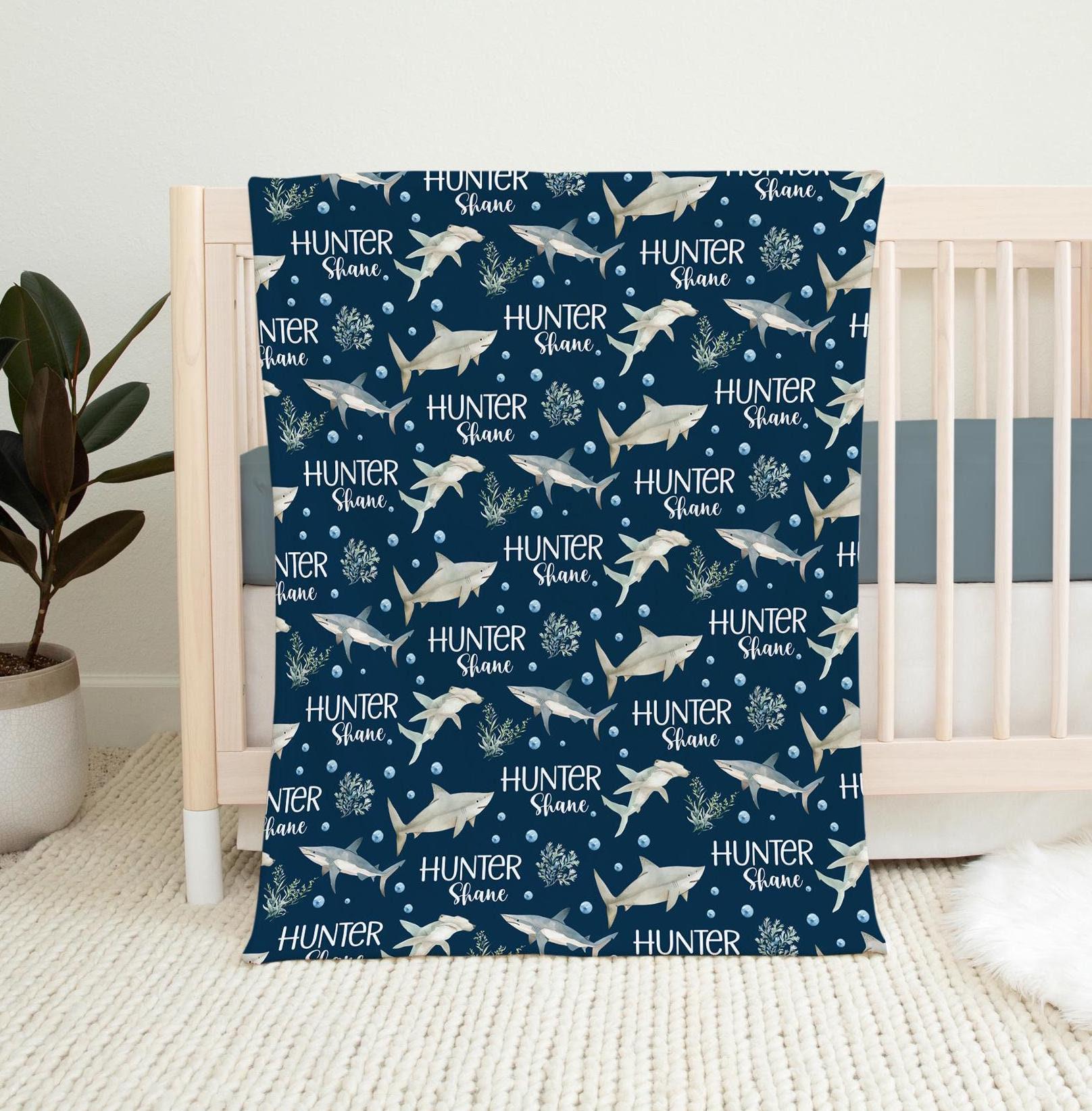 Shark Crib Bedding