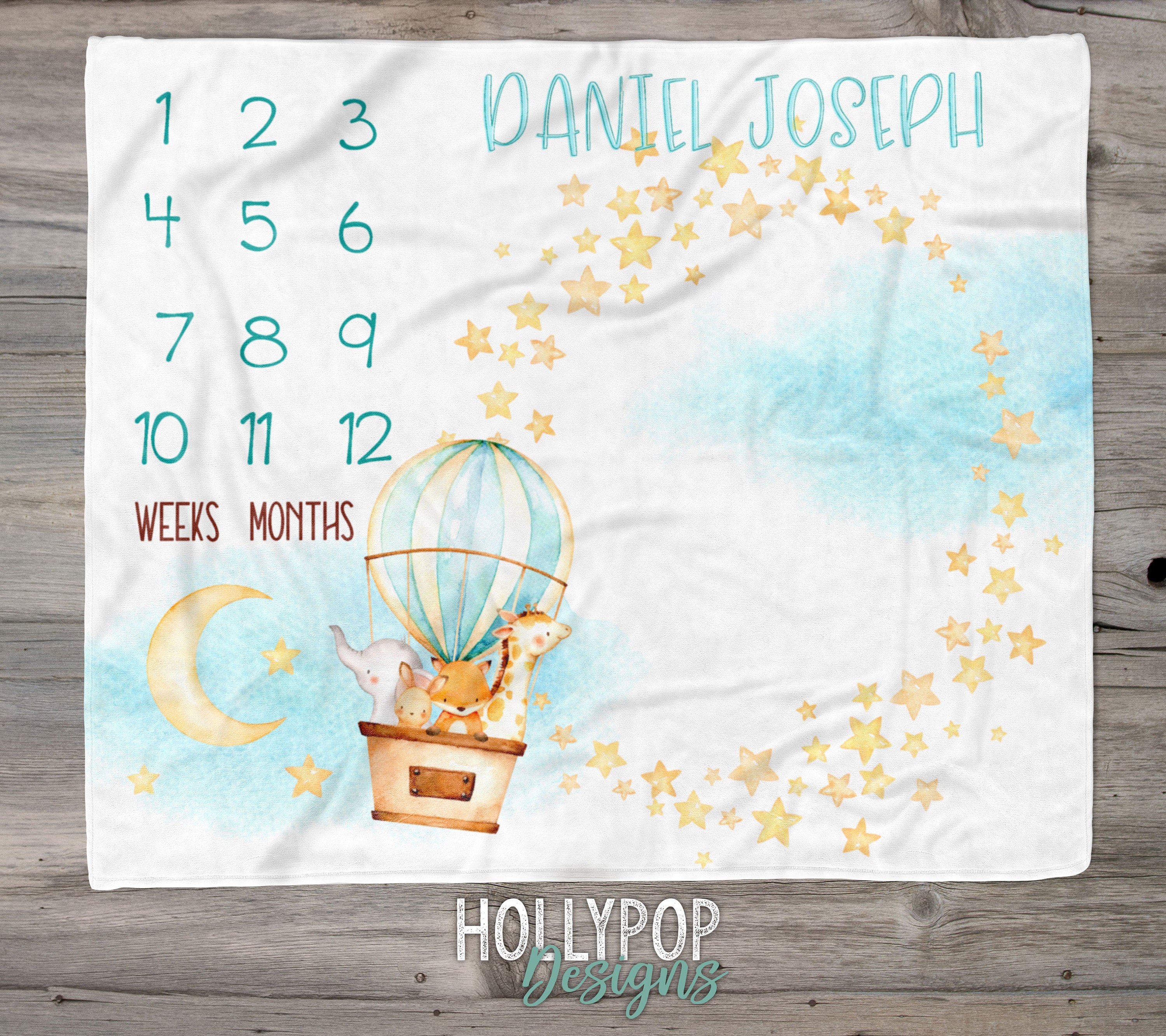 Bedding Baby Blankets Blankets & Throws Adventure Awaits Milestone